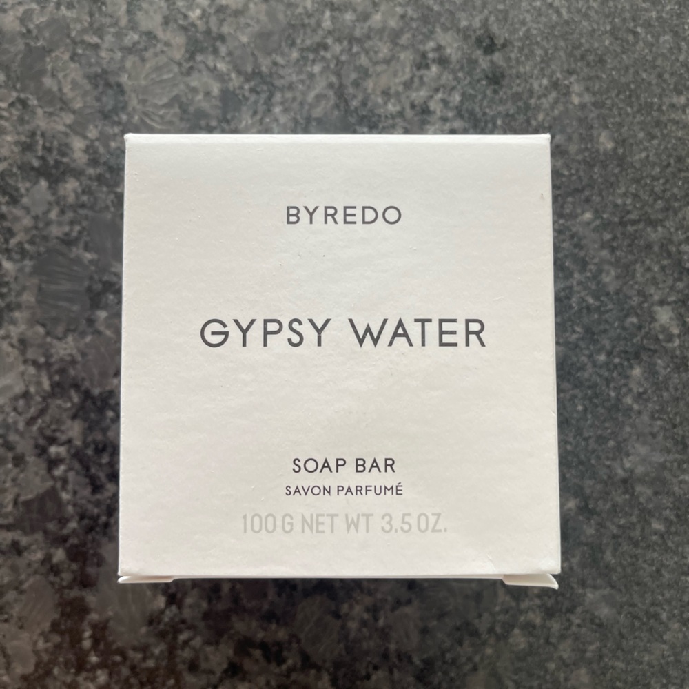 Byredo Gypsy Water Soap Bar Body Wash 1.7 oz Four Seasons Luxury Travel